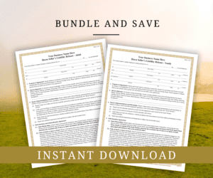 Horse Seller's Liability Release Bundle