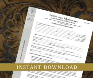 Shipped Semen Agreement
