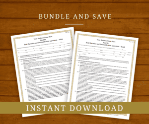 Liability Release Forms Bundle for Individual Horse Owners