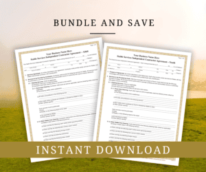 Stable Services Independent Contractor Agreement Bundle